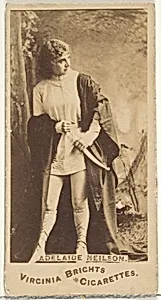 Adelaide Neilson, from the Actors and Actresses series (N45, Type 1) for Virginia Brights Cigarettes by Allen & Ginter
