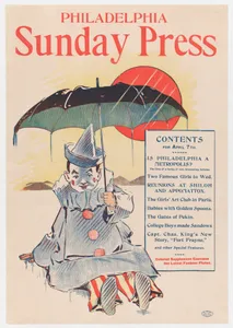 Advertisement for Philadelphia Sunday Press: April 7, 1896