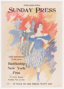 Advertisement for Philadelphia Sunday Press: May 10, 1896