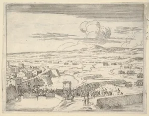After a Few Days of Seige with the French Army, Francesco I d'Este Takes Prossession of Mortara, The Last of his Great Victories, from L'Idea di un Principe ed Eroe Cristiano in Francesco I d'Este, di Modena e Reggio Duca VIII [...]