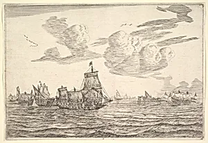 After the Battle by Reinier Nooms, called Zeeman