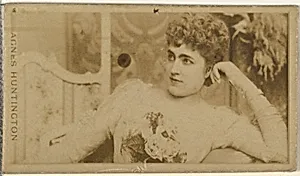 Agnes Huntington, from the Actors and Actresses series (N145-8) issued by Duke Sons & Co. to promote Duke Cigarettes by W. Duke, Sons & Co.|American Tobacco Company