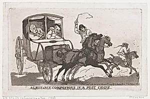 Agreeable Companions in a Post Chaise