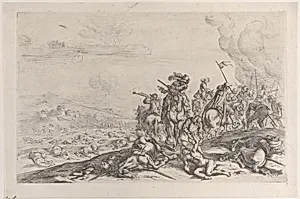 Aiding the wounded after a battle