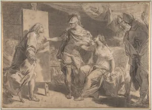 Alexander the Great Offering His Concubine Campaspe to the Painter Apelles