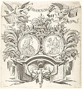 Allegorical Medal in Honor of Louis XIV