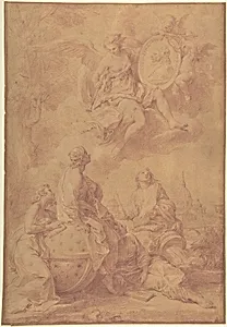 Allegory in Honor of Pope Benedict XIV