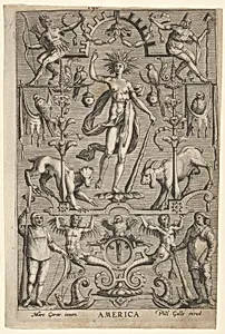 Allegory of America, from "The Four Continents"