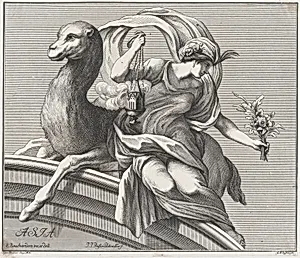Allegory of Asia, from the Four Continents by Georg Martin Preissler|Johann Justin Preissler|Edme Bouchardon