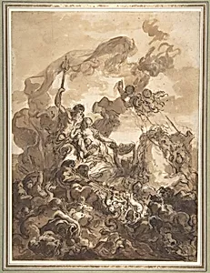 Allegory of Fishery: Neptune and Amphitrite