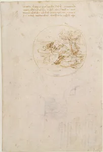 Allegory on the Fidelity of the Lizard (recto); Design for a Stage Setting (verso)