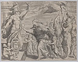 Allegory relating to the Pamphili family