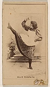 Allie Redpath, from the Actresses series (N245) issued by Kinney Brothers to promote Sweet Caporal Cigarettes by Kinney Brothers Tobacco Company