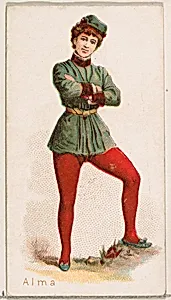 Alma, from the Ballet Queens series (N182) issued by Wm. S. Kimball & Co. by William S. Kimball & Company