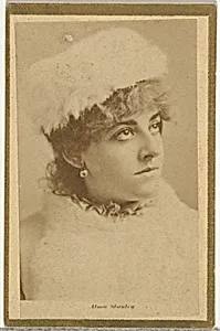Alma Stanley, from the Actresses and Celebrities series (N60, Type 2) promoting Little Beauties Cigarettes for Allen & Ginter brand tobacco products by Allen & Ginter
