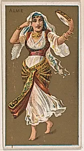 Alme, from National Dances (N225, Type 1) issued by Kinney Bros. by Kinney Brothers Tobacco Company