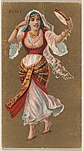 Alme, from National Dances (N225, Type 2) issued by Kinney Bros. by Kinney Brothers Tobacco Company