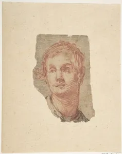 Alternate Study for the Head of a Youth (Formerly a Pentimento Pasted to 1975.131.21).