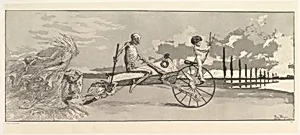 Amor, Tod und Jenseits, from the series Intermezzi by Max Klinger