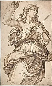 An Angel by Bartolomeo Passarotti (Passerotti)