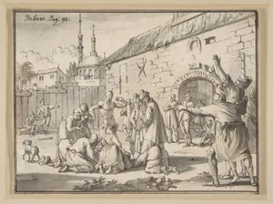 An Islamic Prophet Appearing in the Courtyard of a Prison in Alexandria