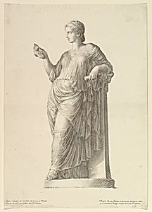Ancient Statue of the Muse Thalia