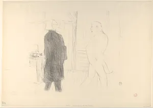 André Antoine and Fermin Gémier in "A Bankruptcy"