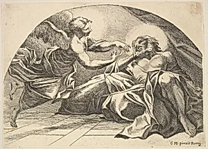Angel appearing to Peter in Prison