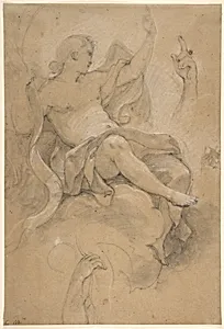 Angel Holding a Banderole