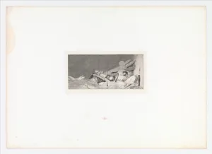 Ängste (Fears) from Ein Handschuh (A Glove). Cyclus von zehn Compositionen radirt. Rad. Opus VI, Plate VII. First edition