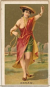 Annam, from the Dancing Girls of the World series (N185) issued by Wm. S. Kimball & Co. by William S. Kimball & Company