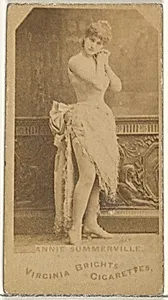 Annie Summerville, from the Actors and Actresses series (N45, Type 1) for Virginia Brights Cigarettes by Allen & Ginter