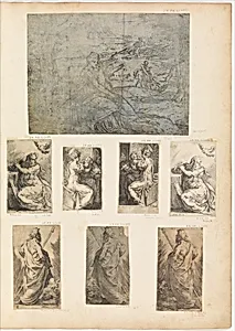 Annunciation by Anonymous, Italian, 16th to early 17th century|Parmigianino (Girolamo Francesco Maria Mazzola)