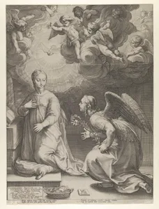 Annunciation, from "The Birth and Early Life of Christ"