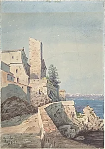 Antibes by Henry Victor Burgy