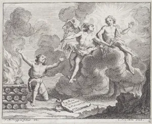 Apollo, Mercury, and the Shepherdesses, Fable X in La Motte, Fables Nouvelles