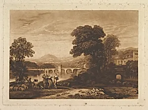 Apuleia in Search of Apuleius (unpublished plate, Liber Studiorum) by Joseph Mallord William Turner|William Say