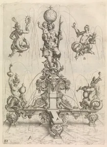 Architectura von Ausstheilung / Symmetria und Proportion der Fünff Seulen