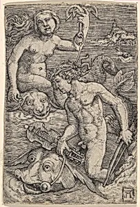Arion and a Nereid by Albrecht Altdorfer