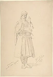 Arnaut Officer in Prayer