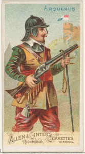Arquebus, from the Arms of All Nations series (N3) for Allen & Ginter Cigarettes Brands by Allen & Ginter