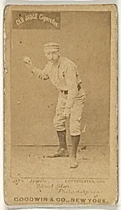 Arthur Albert "Doc" Irwin, Shortstop, Philadelphia, from the Old Judge series (N172) for Old Judge Cigarettes by Goodwin & Company