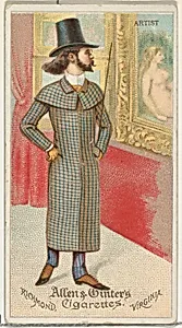 Artist, from World's Dudes series (N31) for Allen & Ginter Cigarettes by Allen & Ginter
