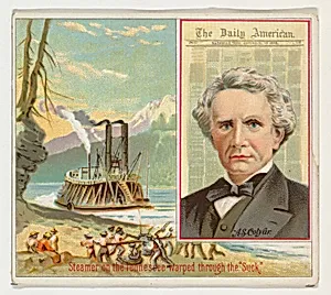 A.S. Colyar, The Nashville Daily American, from the American Editors series (N35) for Allen & Ginter Cigarettes by Allen & Ginter