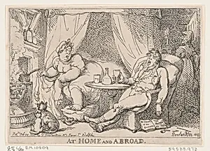 At Home and Abroad by Rudolph Ackermann, London|Thomas Rowlandson
