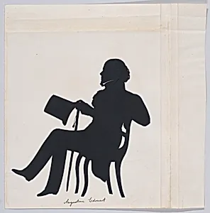 Auguste Edouart Seated