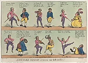 Awkward Squads Studying the Graces!! by George Murgatroyd Woodward|Thomas Rowlandson|Thomas Tegg