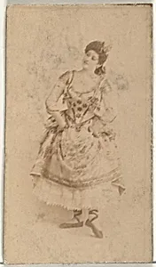 [Ballerina], from the Actors and Actresses series (N145-8) issued by Duke Sons & Co. to promote Duke Cigarettes by W. Duke, Sons & Co.|American Tobacco Company