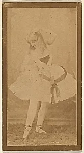 Ballerina, from the Actresses series (N668) by Unknown Artist