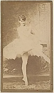 Ballerina, from the Actresses series (N668) by Unknown Artist